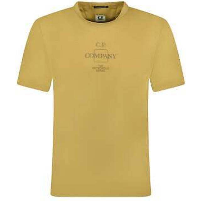 CP Company Men's Metropolis T-Shirt Cumin - Brown - Size: 38/Regular