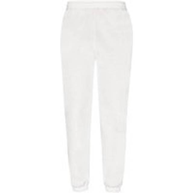 (XS, White) Fruit Of The Loom Mens Classic Elasticated Jogging Bottoms