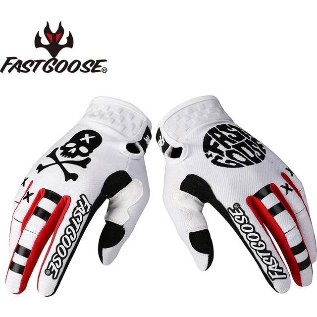(30, XL) New Full Finger Touch Screen Racing Gloves Motocross Bike Gloves MTB Mountain