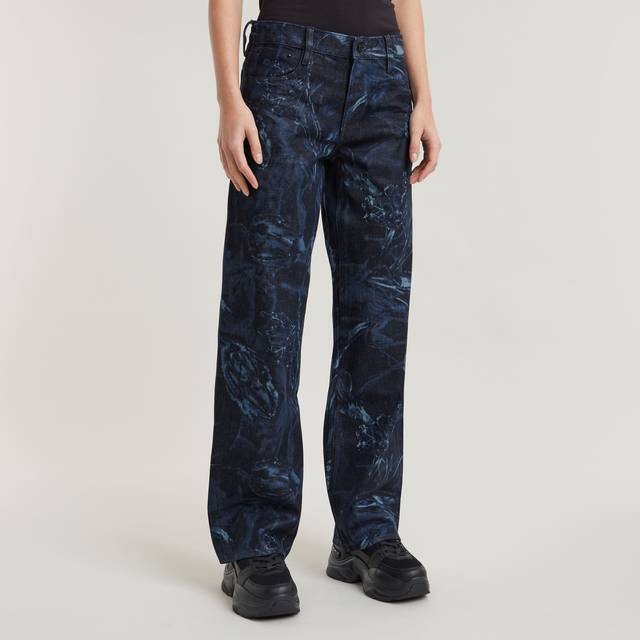 Judee Low Waist Loose Jeans - Medium blue - Women - 23-30