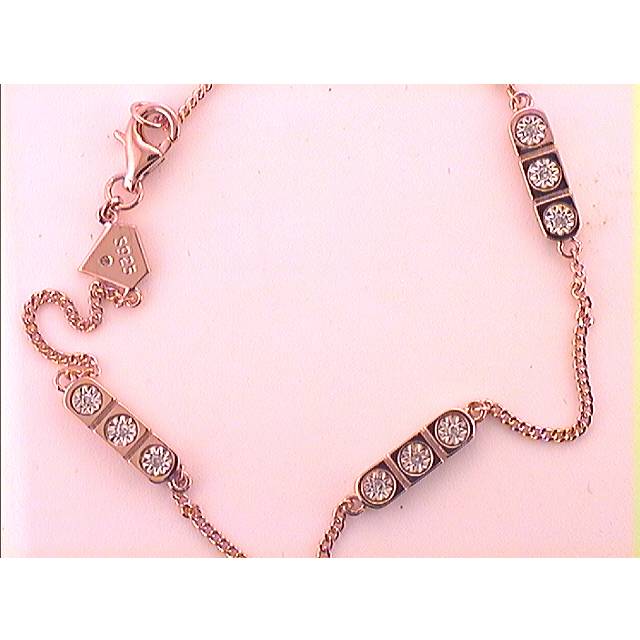 GND 120460 1-12 CT Diamond Womens Linear Bracelet