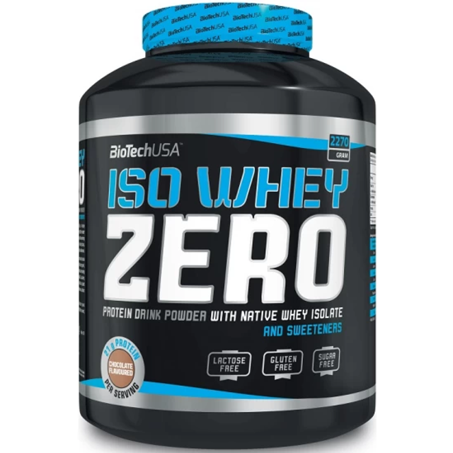 Biotechusa Iso Whey Zero Laktosfri 2.27 Kg Banana