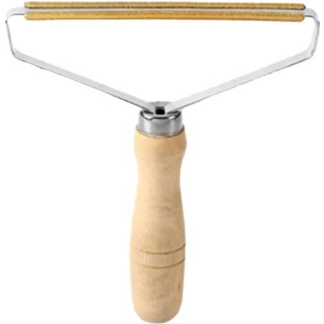 Metal Pet Hair Remover with Wooden Handle