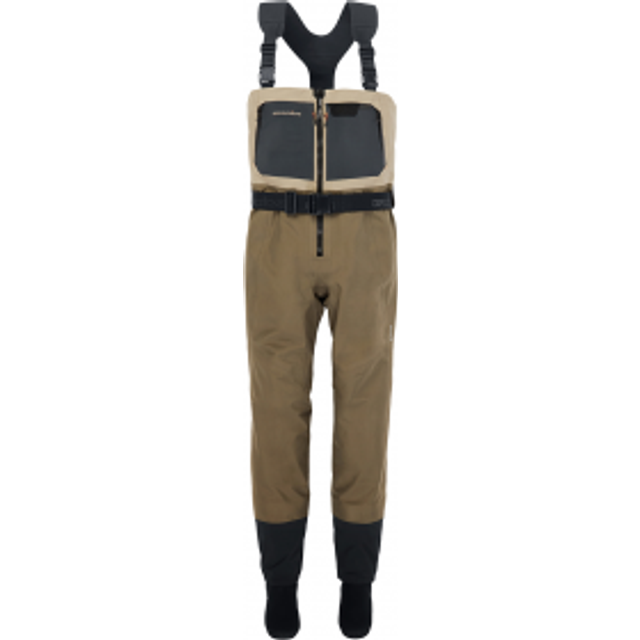 Grundens Boundary Zip Stockingfoot Wader Stone/Otter - LG Tall UK 8-10
