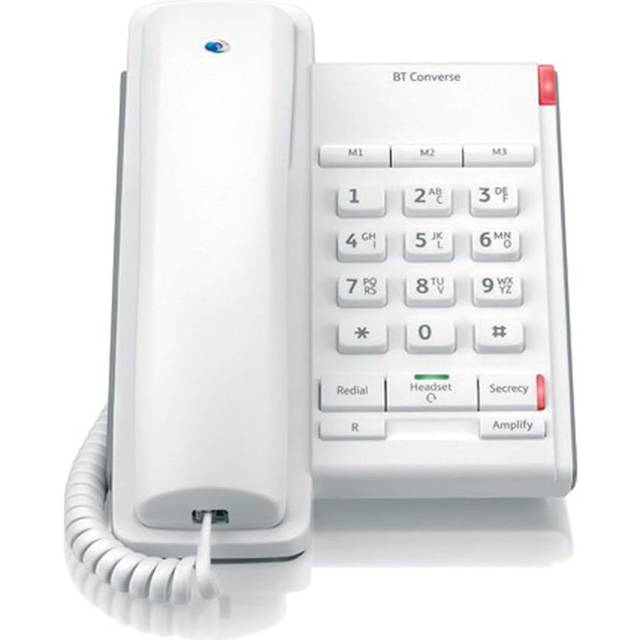 BT 040205 BT Converse 2100 Corded Telephone in White