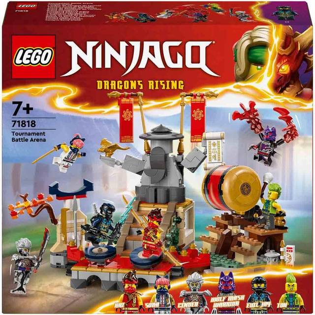 LEGO NINJAGO Tournament Battle Arena Ninja Toy Set 71818