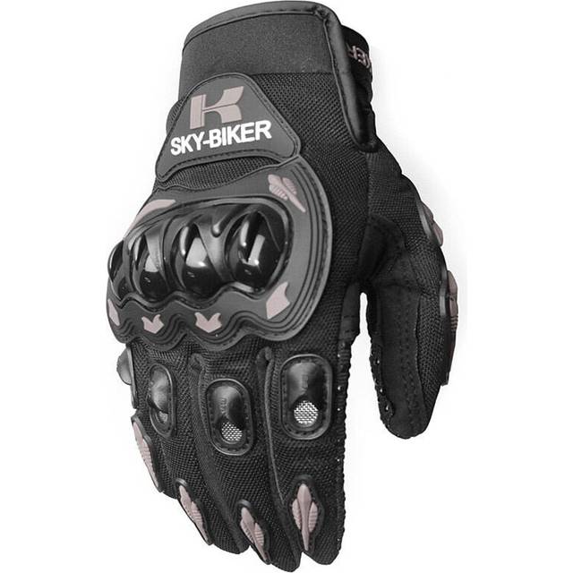 (SKY-JianTou-Black, XL) Motorcycle Gloves Breathable Full Finger Racing Gloves Outdoor Sports Protection Riding Cross Dirt Bike Gloves Guantes Moto Ne