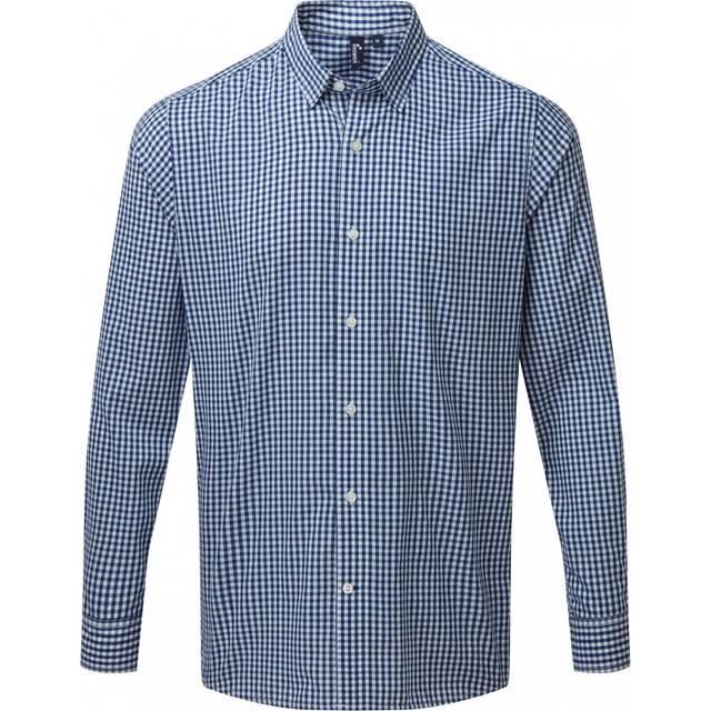 Large checkered shirt Premier Vichy - Bleu