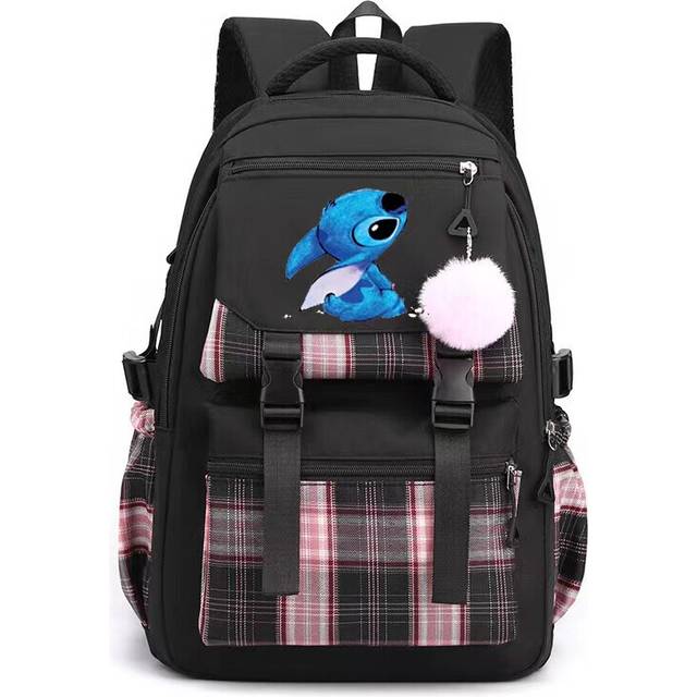 (A5) Kids Lilo Stitch Backpack Rucksack Student Handbag Laptop Travel Bag Gifts