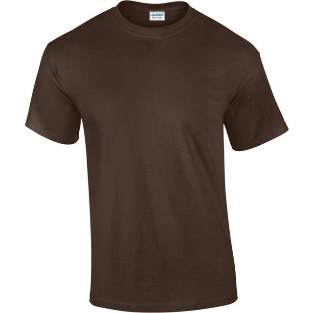 (3XL, Dark Chocolate) Gildan Mens Ultra Cotton T-Shirt
