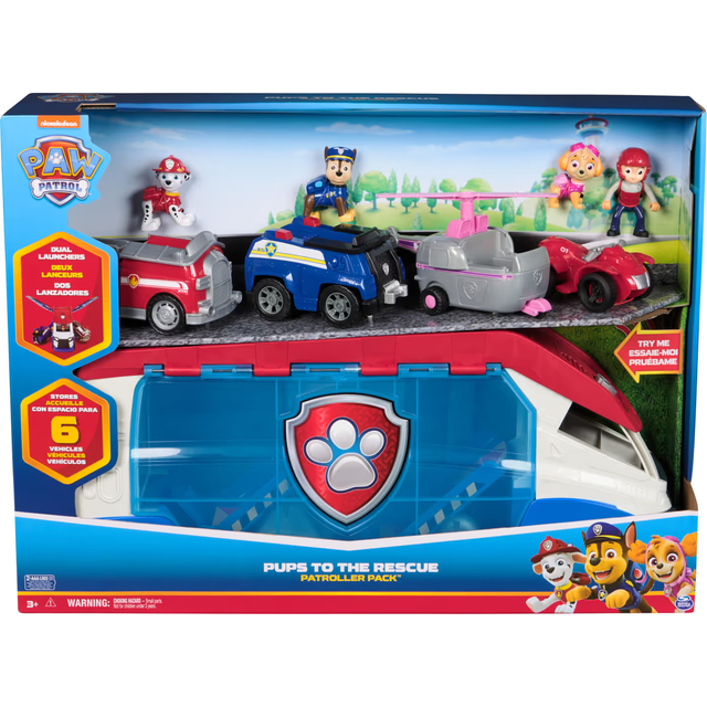 Paw Patrol Launch & Rescue Patroller Fordon