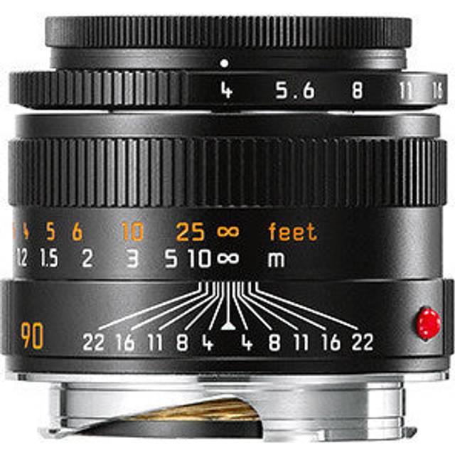 Leica 90mm f4 Macro-Elmar Lens-Black