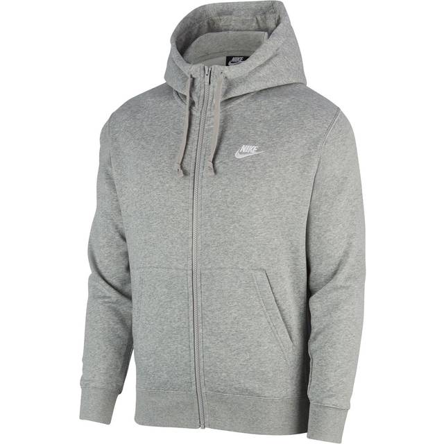 Nike Club Bb Full-Zip Hoodie Men grey, size: XL