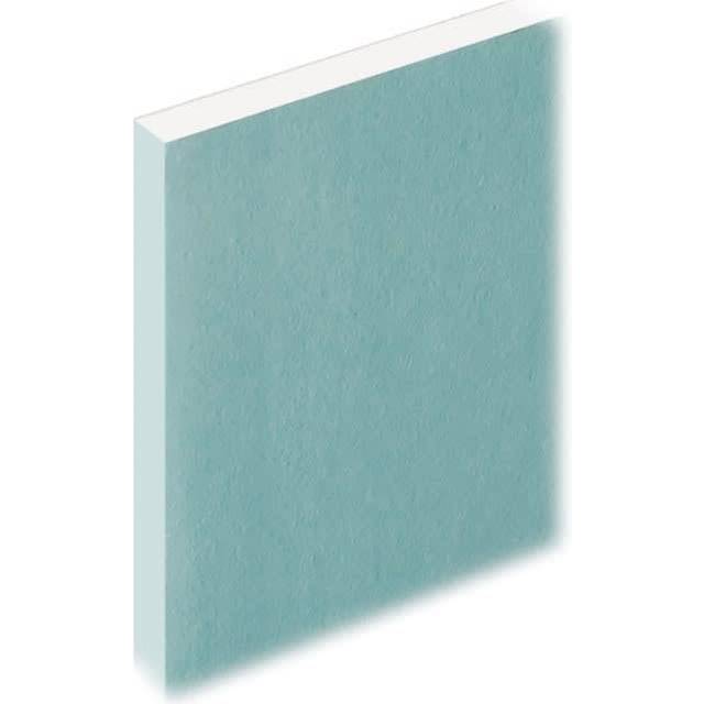 12.5mm Knauf Moisture Panel Tapered Edge Plasterboard 2400mm x 1200mm - Green