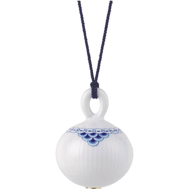 Royal Copenhagen Prinsesse Julekugle, 9,5 cm. - cm Julgranspynt Från Magasin - Hvid (9,5 cm)