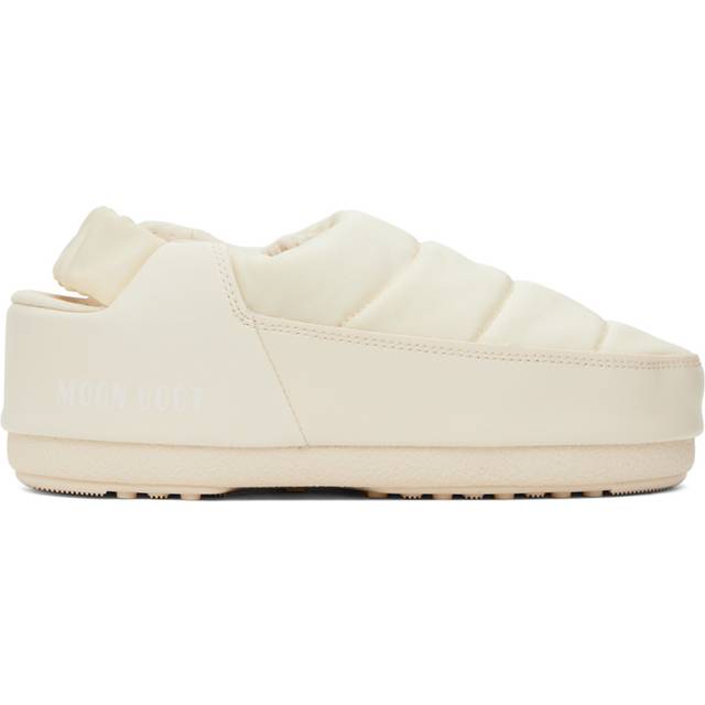 Moon Boot Off-White Evolution Slippers - 082 CREAM - IT 39/40