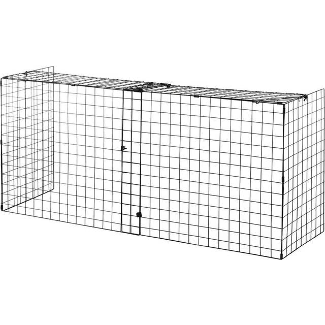HOMCOM Extendable Fireguard Screen-Black | TJ Hughes Black