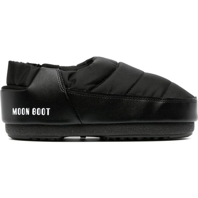 Moon Boot Black Evolution Slippers - 001 BLACK - IT 35/36