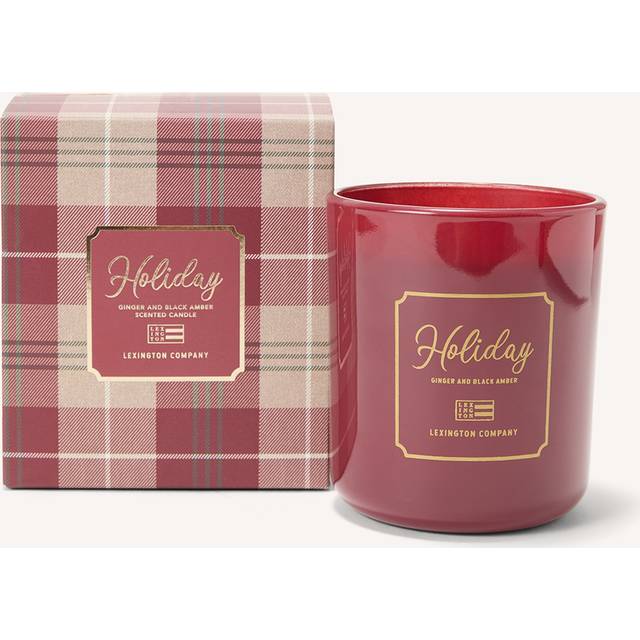 Lexington Holiday scented candle 40 hours Ginger Black Amber