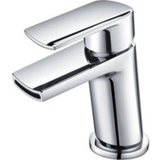 Balterley Lago Mono Basin Mixer Tap With Push Button Waste - Chrome