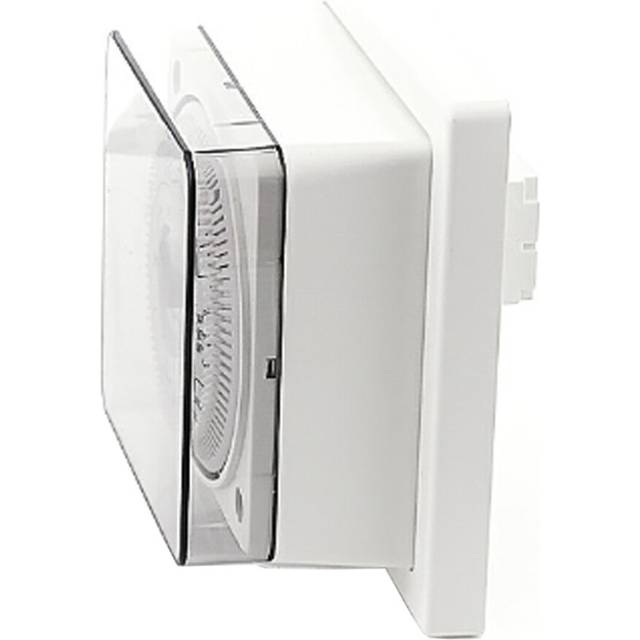 Optimum 7 Day Socket Box Timer Time Switch Surface Single Wall Pattress