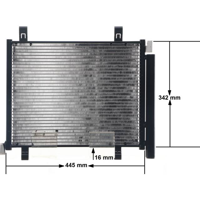 Condenser, air conditioner AC 747 000S
