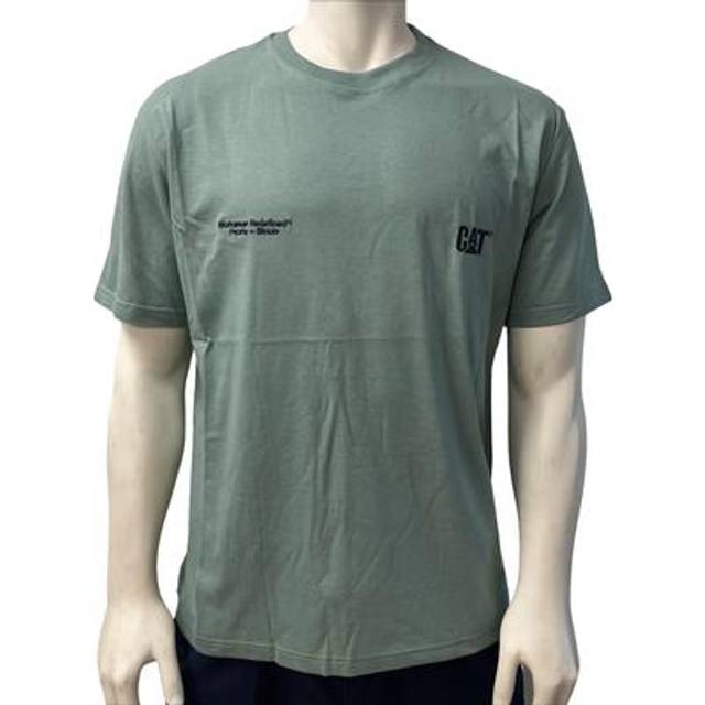 T-shirt Caterpillar Small Logo - Vert - XS