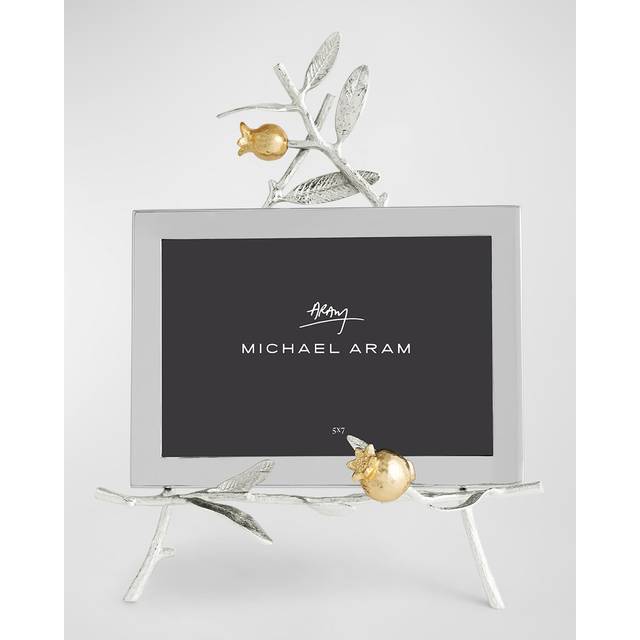 Michael Aram Pomegranate Silver & Gold Easel Frame