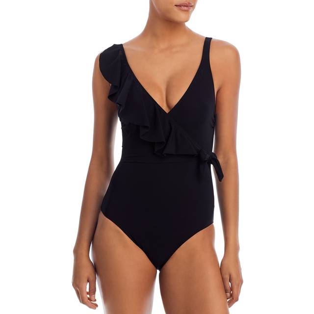 Profile By Gottex Tutti Frutti V-Neck One Shoulder One-Piece