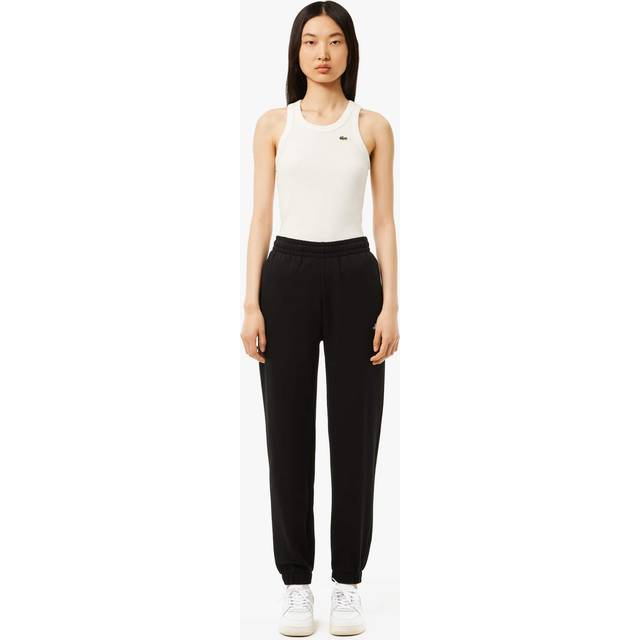 Lacoste Logo Fleece Sweatpants Size 8 Noir