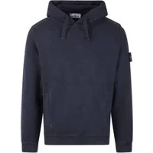 STONE ISLAND Heavyweight Fleece Oth Hoodie - Blue