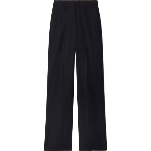 Off-White Women's Formal Over Wool Trousers in Black | Size 38 | OWCA174C99FAB0011010 (38)