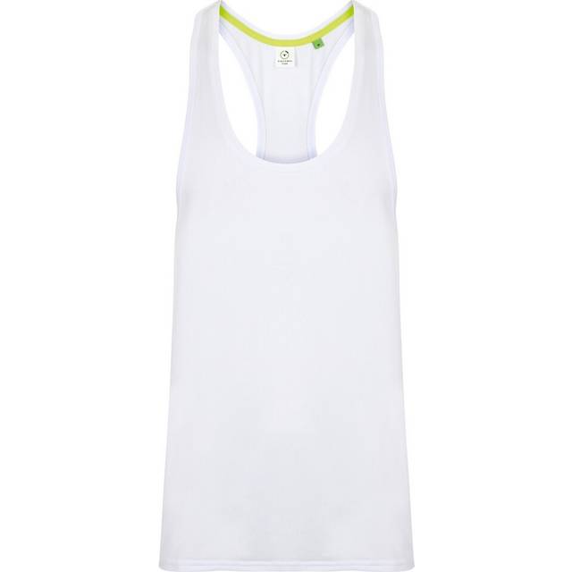 (XXL, White) Tombo Mens Muscle Vest Top