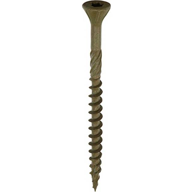 4.5 x 65mm C2 Green Countersunk Decking Screw Qty 1000 - Timco