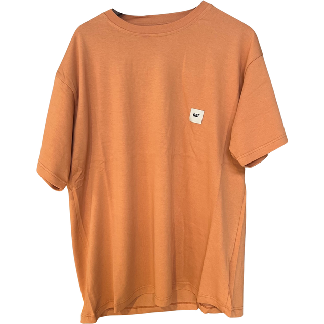 T-shirt Caterpillar Oversized Cat Labelled - Rose - M