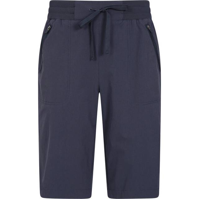 Mountain Warehouse Womens/Ladies Explorer Long Shorts (Dark Blue) - Size 6 UK