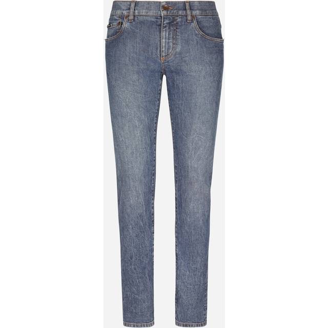 Dolce & Gabbana Pantalone - Man Denim Multi-colored 44