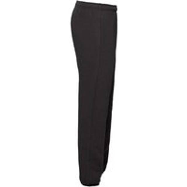 Fruit of the Loom Mens Premium Elasticated Cuff Jogging Bottoms (Black) - Size 3XL