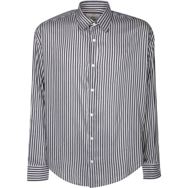 Boxy Fit Shirt Black Unisex - S - AMI Paris