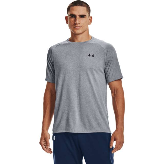 Under Armour T-Shirt Tech 2.0 SS Tee Steel - Grå (S)