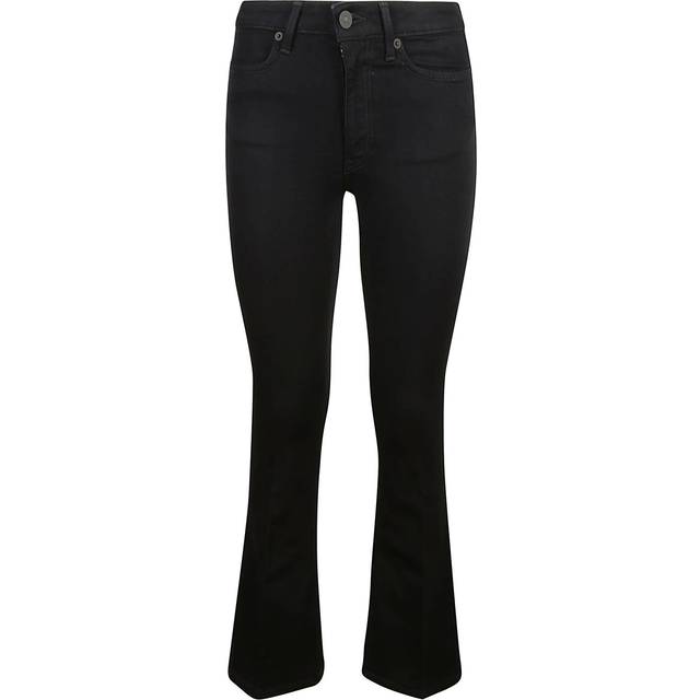 Dondup, Jeans, Dam, W30, Denim, Mandy Utsvängda Jeans - black (W30)