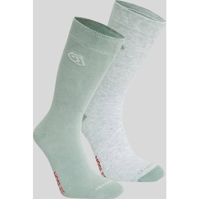 Craghoppers Mens Insect Repellent Twin Pack Socks UK Size 9-12 (EU 43-47)