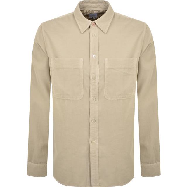 Paul Smith Corduroy Casual Fit Shirt Beige