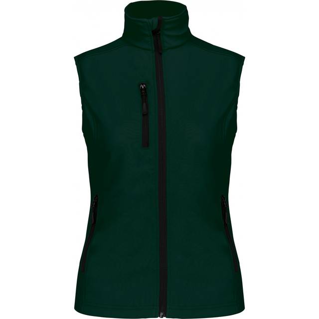 Sleeveless jacket for women Kariban - Vert