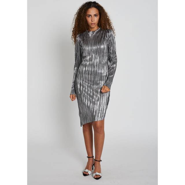 Bruuns Bazaar - Kjole - Women GroundberryBBMaggie Dress - Black/Silver