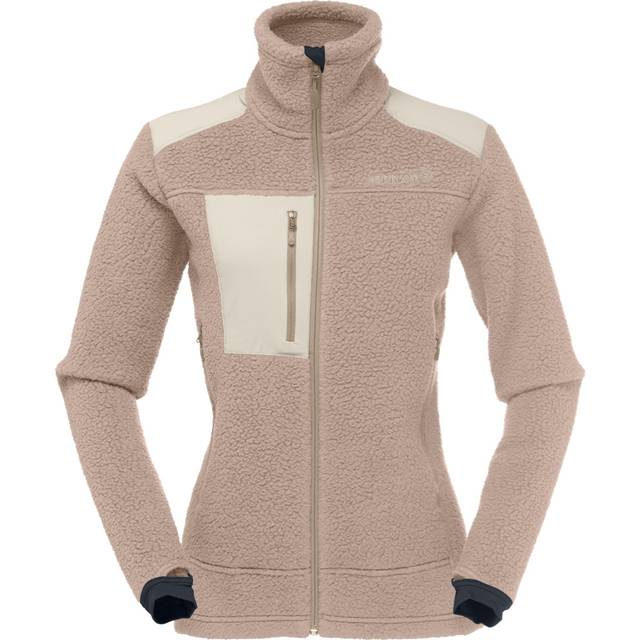 Norrøna Women's Trollveggen Thermal Pro Jacket Fleecejacka Dam Storlek XS Färg brun