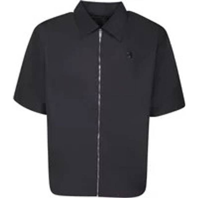 Chemise zippée à détail 4G - noir - 42