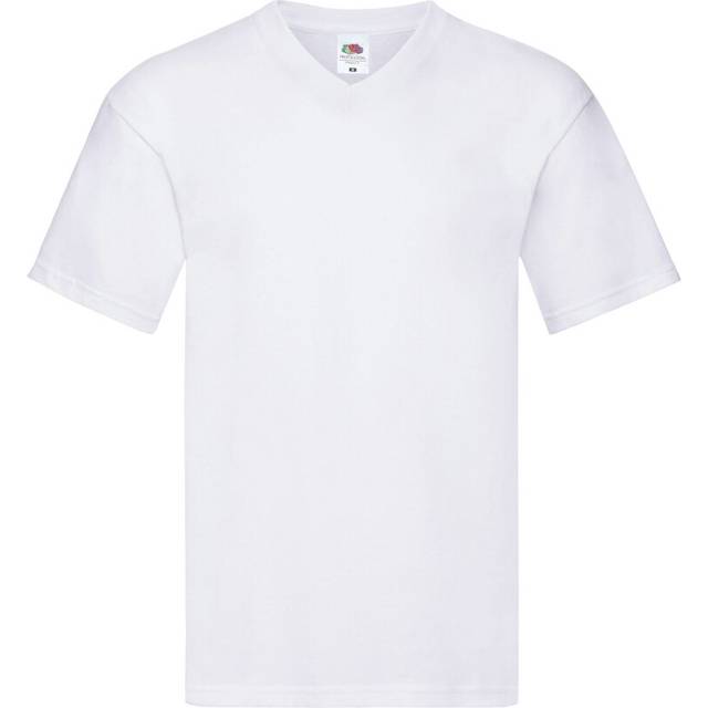 (XL, White) Fruit of the Loom Mens Original Layered T-Shirt