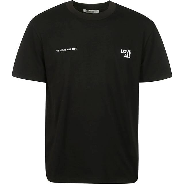IH NOM UH NIT, T-Shirts, male, Black, S, Men& Clothing T-Shirts Polos Black Ss23