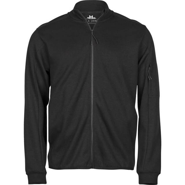 Full Zip Athletic Jacket - Black - S
